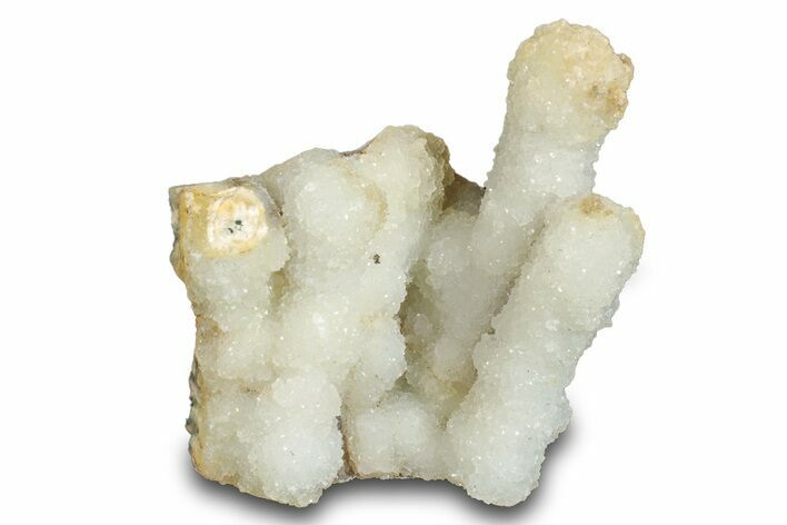 Sparkling Quartz Chalcedony Stalactite Formation - India #274740